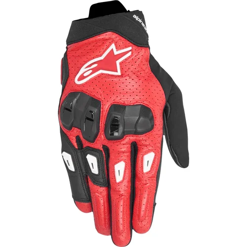 Rukavice SP X 7 ALPINESTARS 3560625-1342-XL (čierna/červená/biela, veľkosť XL)