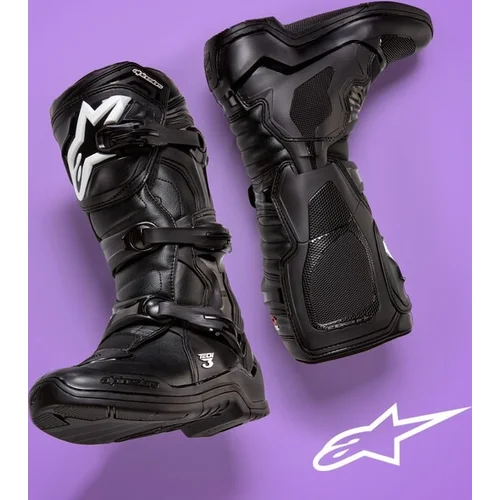 Topánky TECH 3 2013018-10-6 (čierna, veľkosť 39) /ALPINESTARS/ - obr. 1