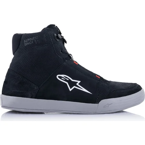 Topánky CHROME (čierna/sivá/červená fluo, veľkosť 41) /ALPINESTARS/ - obr. 1