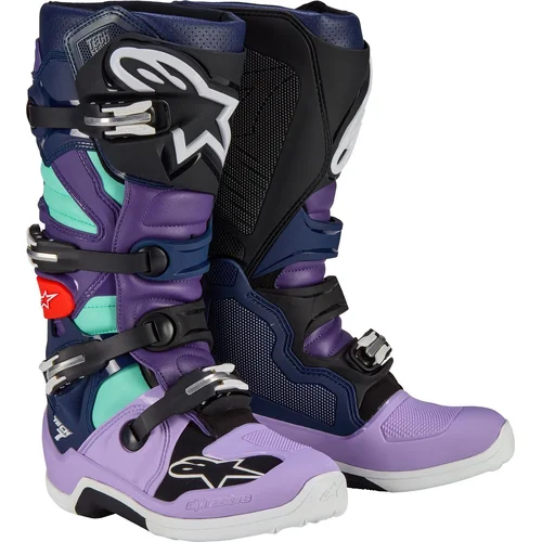 Topánky TECH 7 limitovaná edícia IMPERIAL ALPINESTARS 2012014-387-10 (modrá, veľkosť 44,5)