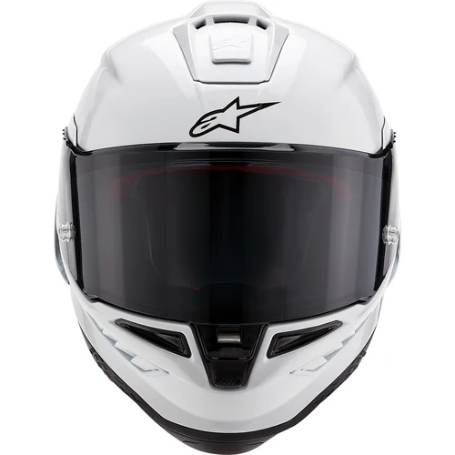 Prilba supertech R10 solid 8200124-2170-L (biela/matný karbon, veľkosť L) /ALPINESTARS/ - obr. 5