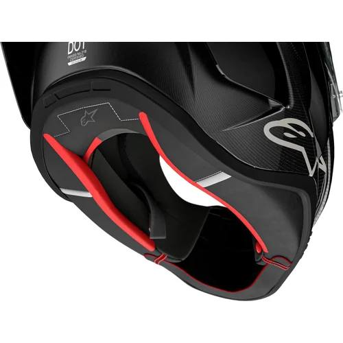 Prilba supertech R10 solid 8200124-2170-M (biela/matný karbon, veľkosť M) /ALPINESTARS/ - obr. 26