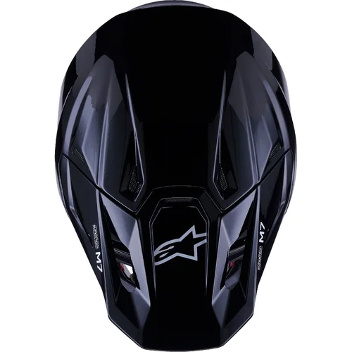 Prilba supertech S-M7 solid 8301326-1180-XS (čierna, veľkosť XS) /ALPINESTARS/ - obr. 6