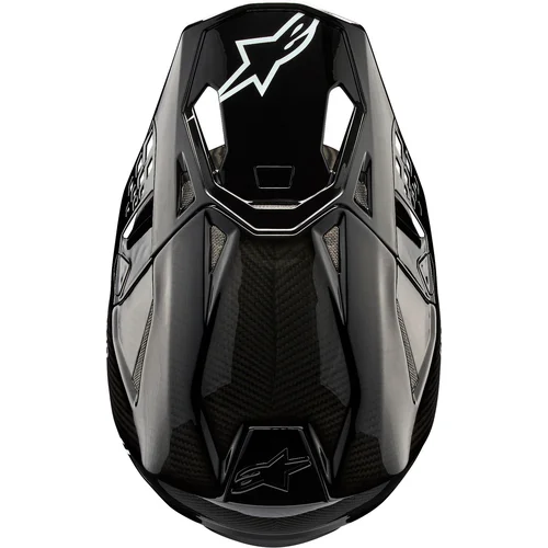 Prilba SUPERTECH S-M10 SOLID FIM2 verzia (lesklý karbon, veľkosť S) /ALPINESTARS/ - obr. 6