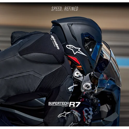 Prilba S-R7 SOLID 8202026-110-L (čierna matná, veľkosť L) /ALPINESTARS/ - obr. 8