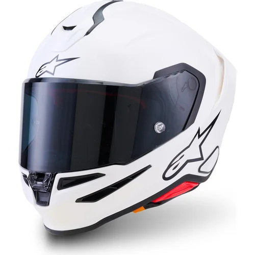 Prilba S-R7 SOLID 8202026-2180-M (biela, veľkosť M) /ALPINESTARS/