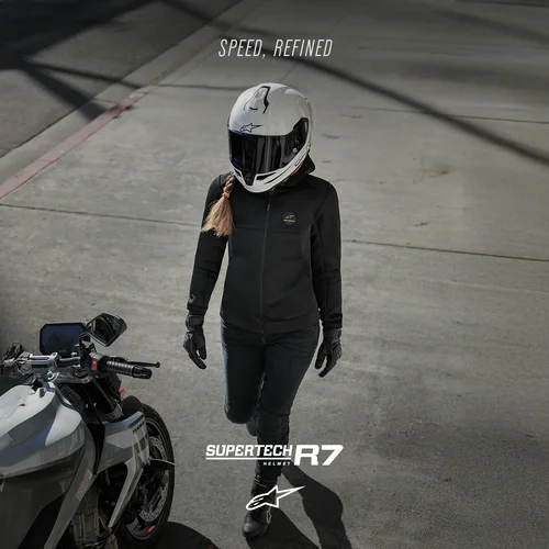 Prilba S-R7 SOLID 8202026-2180-M (biela, veľkosť M) /ALPINESTARS/ - obr. 8