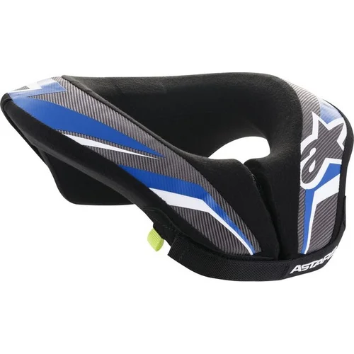 Čierna/modrá/biela ALPINESTARS 6741018-177-L/XL nákrčník SEQUENCE YOUTH, detský, veľkosť L/XL)