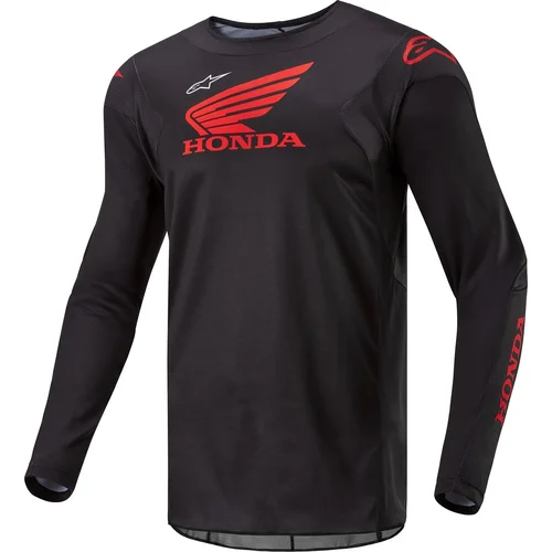 Čierna/červená ALPINESTARS 3768023-13-XXL dres RACER ICONIC HONDA kolekcia, veľkosť 2XL)