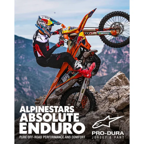 Čierna/červená/biela dres PRO-DURA, veľkosť L) /ALPINESTARS/ - obr. 5