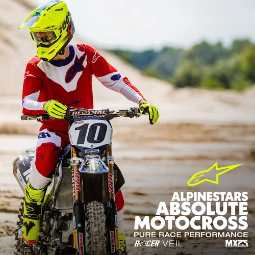 Dres RACER VEIL, (červená/biela, veľkosť S) /ALPINESTARS/ - obr. 3