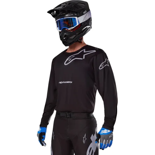 Čierna/sivá dres RACER GRAPHITE, veľkosť L) /ALPINESTARS/ - obr. 6
