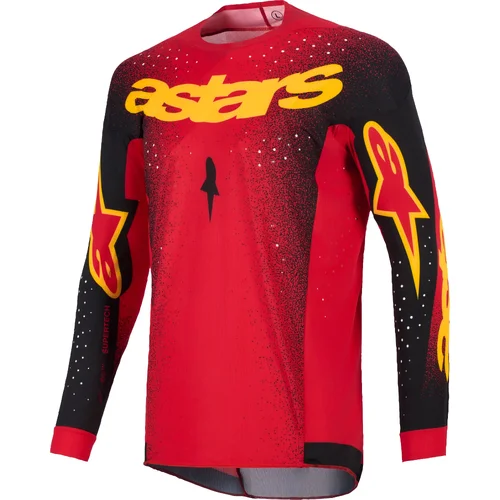 Červená/čierna/žltá ALPINESTARS 3760726-319-XL dres SUPERTECH SCENZ, veľkosť XL)