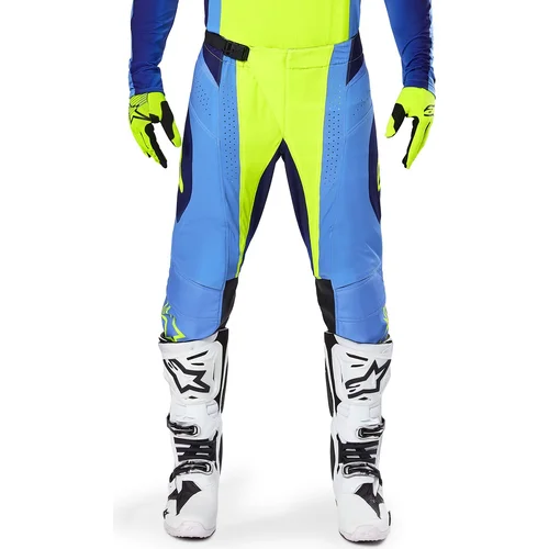 Nohavice TECHSTAR MELT (žltá fluo/modrá, veľkosť 32) /ALPINESTARS/ - obr. 5