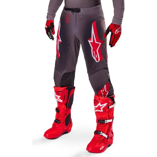 Nohavice SUPERTECH LIPAN (dymovočervená, veľkosť 38) /ALPINESTARS/ - obr. 6