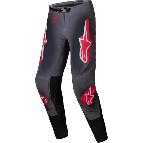 Nohavice SUPERTECH LIPAN ALPINESTARS 3720625-1407-40 (dymovočervená, veľkosť 40)
