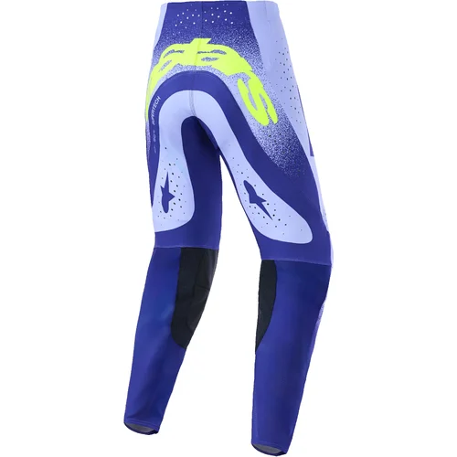 Nohavice SUPERTECH SCENZ (fialová/žltá fluo, veľkosť 34) /ALPINESTARS/ - obr. 1