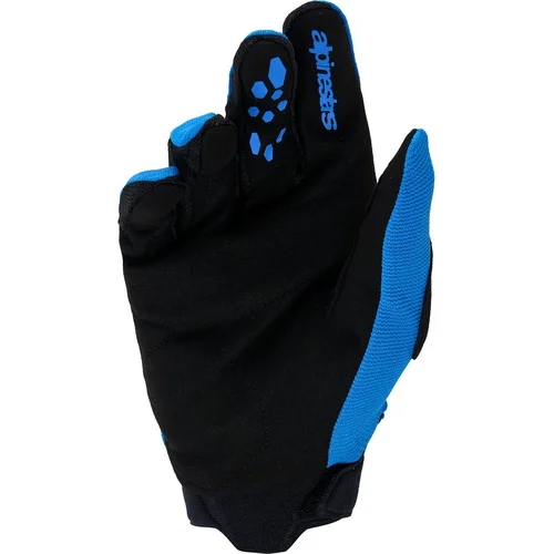 Rukavice FULL BORE V2 (modrá/čierna, veľkosť L) /ALPINESTARS/ - obr. 1
