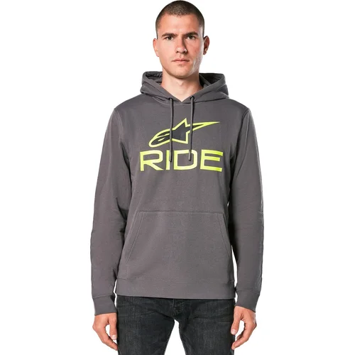 Mikina RIDE 4.0 (sivá/žltá/čierna, veľkosť M) /ALPINESTARS/ - obr. 1