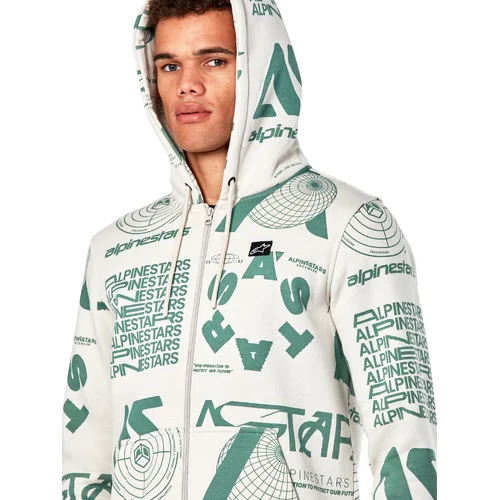 Mikina determinant hoodie (biela offwhite, veľkosť M) /ALPINESTARS/ - obr. 5