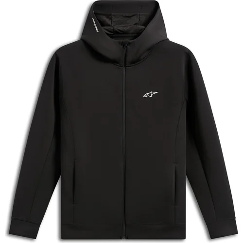 Mikina CYPHER HOODIE ALPINESTARS 1216-53000-10-S (čierna, veľkosť S)