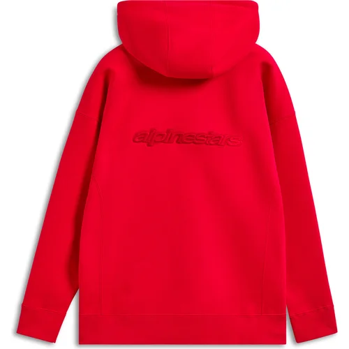 Mikina emergent oversized hoodie (červená, veľkosť L) /ALPINESTARS/ - obr. 1