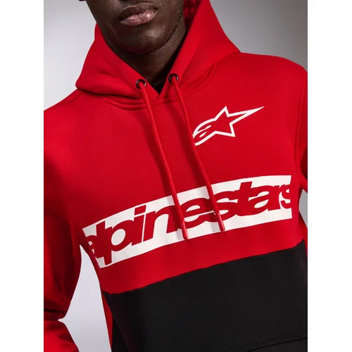 Mikina PARALLEL HOODIE (červená/čierna, veľkosť 2XL) /ALPINESTARS/ - obr. 9