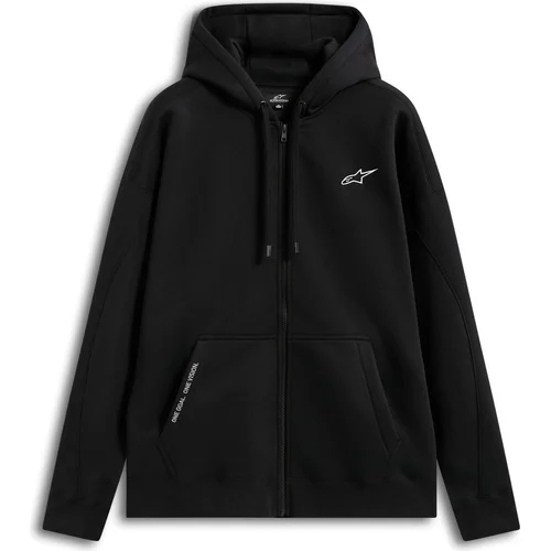 Mikina pioneer oversized hoodie ALPINESTARS 1236-53900-10-M (čierna, veľkosť M)