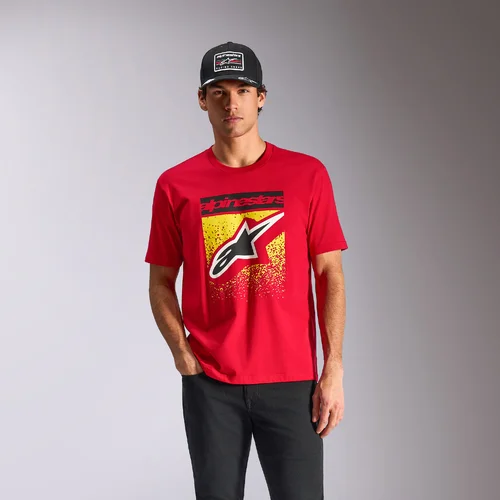 Tričko NOKA CSF (červená, veľkosť M) /ALPINESTARS/ - obr. 4