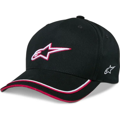 Čierna/červená) ALPINESTARS 1235-81425-1030-OS šiltovka ASCENSION SNAPBACK