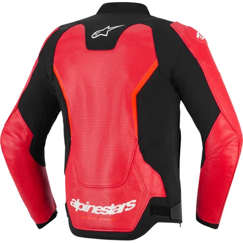 Bunda GP force V2 airflow (červená fluo/čierna/biela, veľkosť 56) /ALPINESTARS/ - obr. 1