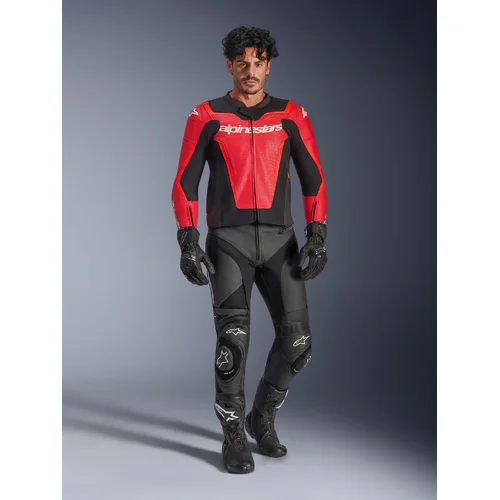 Bunda GP force V2 airflow (červená fluo/čierna/biela, veľkosť 56) /ALPINESTARS/ - obr. 4