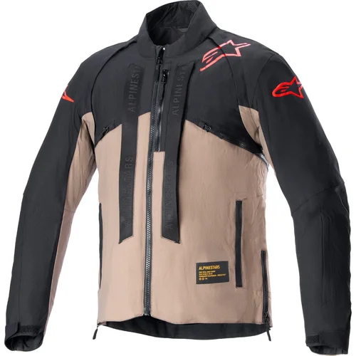 Bunda TECHDURA (čierna/hnedá, veľkosť 2XL) /ALPINESTARS/ - obr. 6