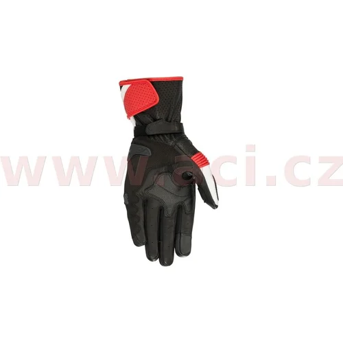 Rukavice SP-1 V2 (čierna/biela/červená, veľkosť S) /ALPINESTARS/ - obr. 1