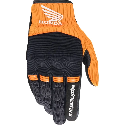 Rukavice COPPER HONDA kolekcia ALPINESTARS 3568321-14-XXL (čierna/oranžová, veľkosť 2XL)