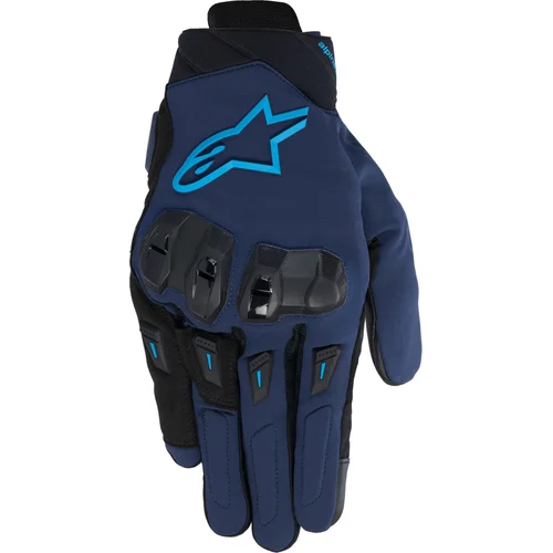 Rukavice SP X 3 ALPINESTARS 3561025-7195-M (tmavomodrá/svetlomodrá, veľkosť M)