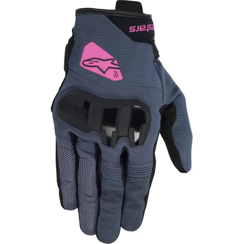 Rukavice CHROME V2 ALPINESTARS 3580425-9227-M dámske, (tmavosivá/čierna/fialová, veľkosť M)