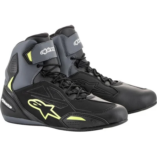 Topánky FASTER-3 DRYSTAR ALPINESTARS 2540719-175-9,5 (čierna/sivá/žltá fluo, veľkosť 42,5)