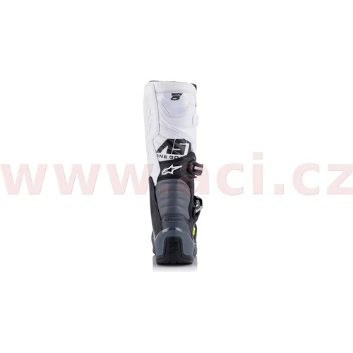 Topánky TECH 5 (čierna/sivá/biela/žltá fluo, veľkosť 43) /ALPINESTARS/ - obr. 2