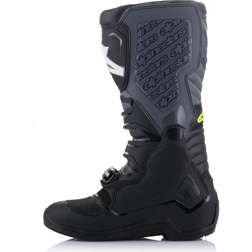 Topánky TECH 5 (čierna/sivá/žltá fluo, veľkosť 42) /ALPINESTARS/ - obr. 4