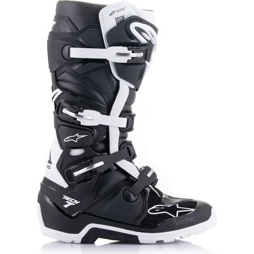 Topánky tech 7 enduro drystar (čierna/biela, veľkosť 40,5) /ALPINESTARS/ - obr. 1