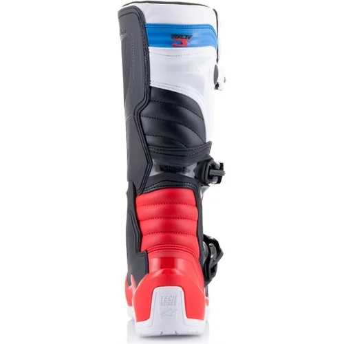 Topánky TECH 3 (biela/čierna/modrá/červená, veľkosť 47) /ALPINESTARS/ - obr. 3