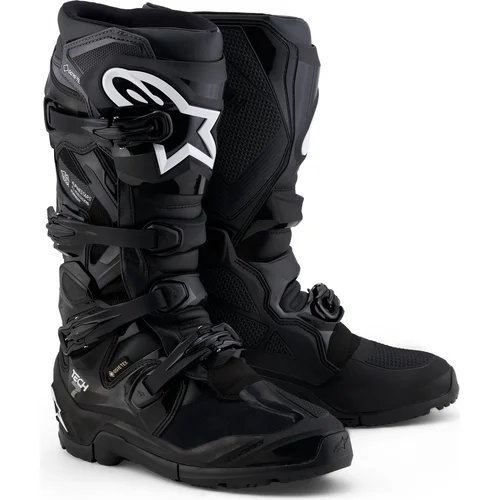 Topánky tech 7 enduro gore-tex® ALPINESTARS 2030127-111-11 (čierna/tmavosivá, veľkosť 45,5)