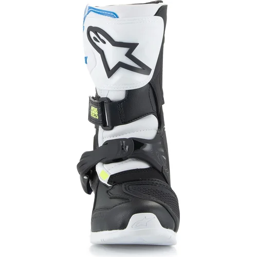 Topánky TECH 3S KIDS detské biela/čierna/modrá, veľkosť 29) /ALPINESTARS/ - obr. 2