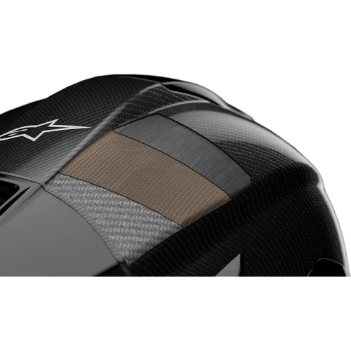 Prilba supertech R10 solid 8200124-2170-L (biela/matný karbon, veľkosť L) /ALPINESTARS/ - obr. 27