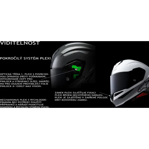 Prilba S-R7 SOLID 8202026-1180-XS (čierna, veľkosť XS) /ALPINESTARS/ - obr. 21