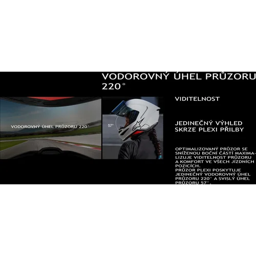 Prilba S-R7 SOLID 8202026-2180-M (biela, veľkosť M) /ALPINESTARS/ - obr. 14