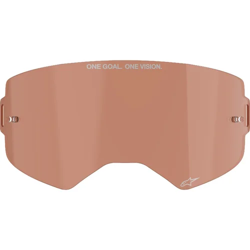 Plexi na okuliare SUPERTECH ALPINESTARS 9100125-8030-OS (oranžovo hnedá afterburn)