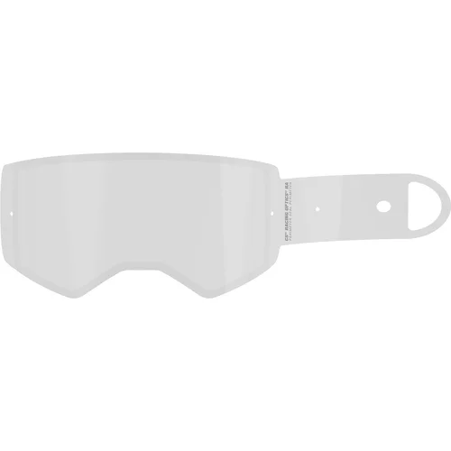 Strhávacie fólie plexisklo RACING LAMINOVANÉ s OBVODOVÝM TESNENÍM pre okuliare SUPERTECH ALPINESTARS 9100825-10-OS (14 vrstiev v balení, číre)