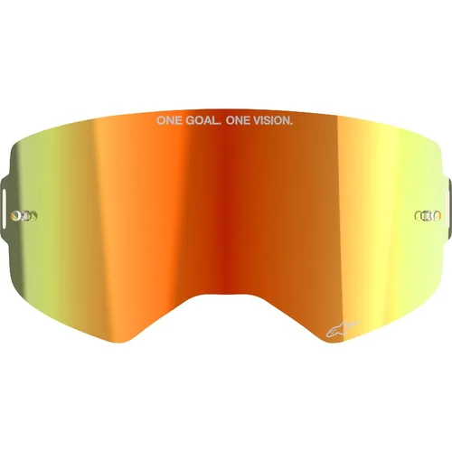 Plexi na okuliare SUPERTECH ALPINESTARS 9100325-3068-OS (zrkadlové červené ABSOLUTE VISION™)